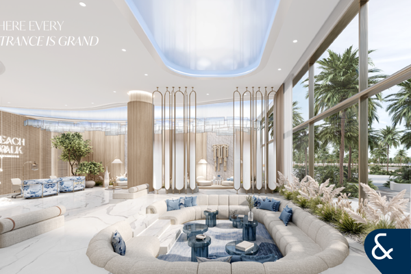 Beach Walk Residences | Furnished 1BR+Study